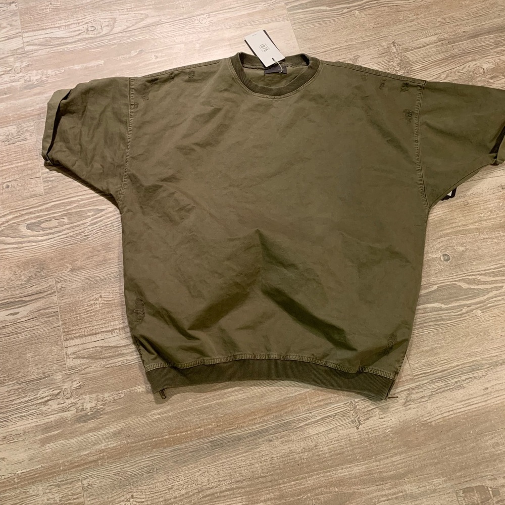 XL Zara over-sized shirt NWT with zips